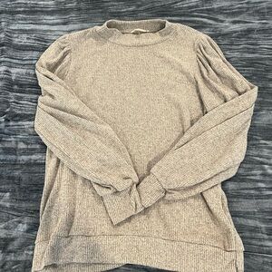 Women’s Beige Sweater Size M by Perfect Peach